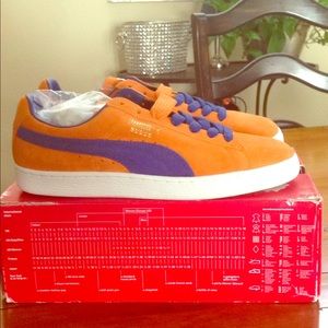 Puma suede sneakers
